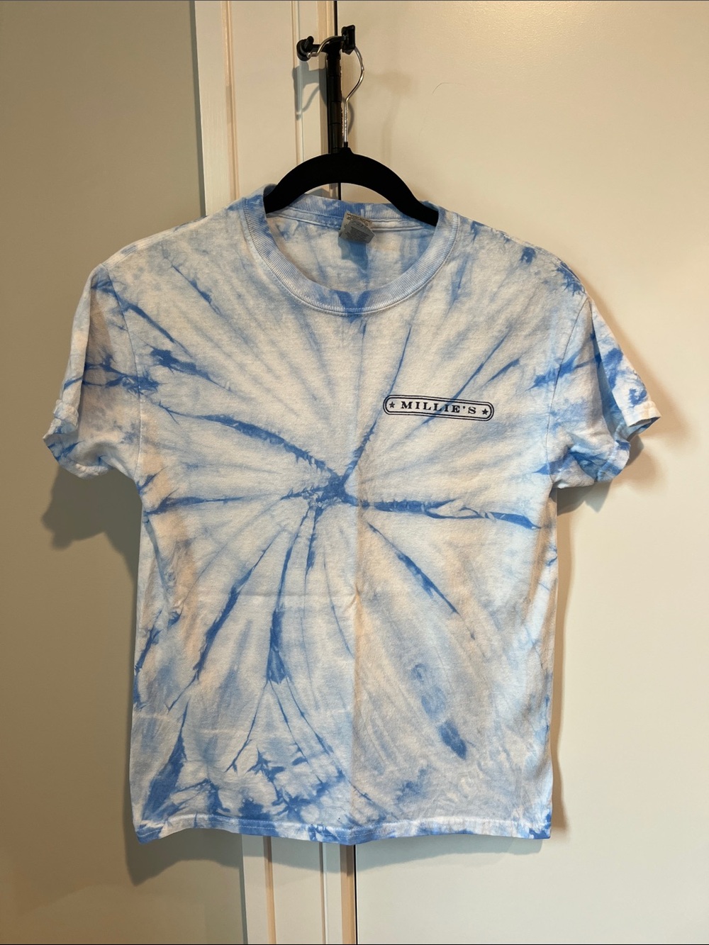 Millie's Nantucket Light Blue Tie-Dye Short Sleeve Tee